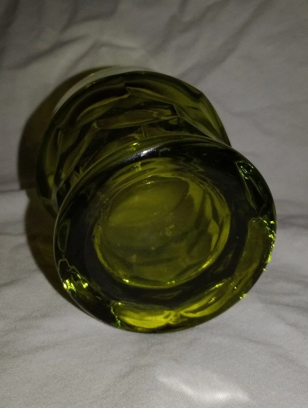 Vintage Glass Starburst Mini Pitcher And Viking Mini Shotglass Toothpick Holder
